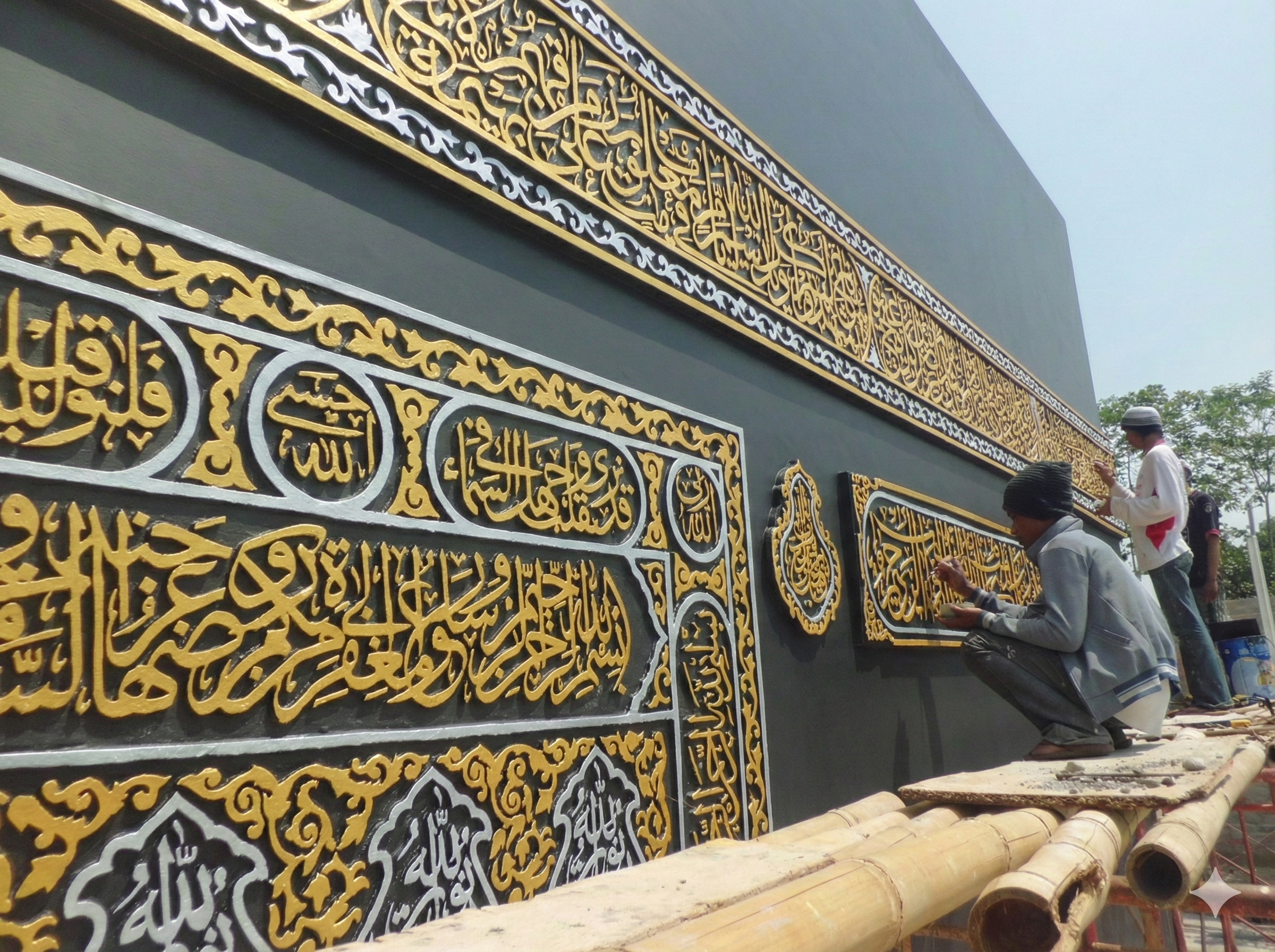 GRC Kaligrafi Timbul GRC Serang