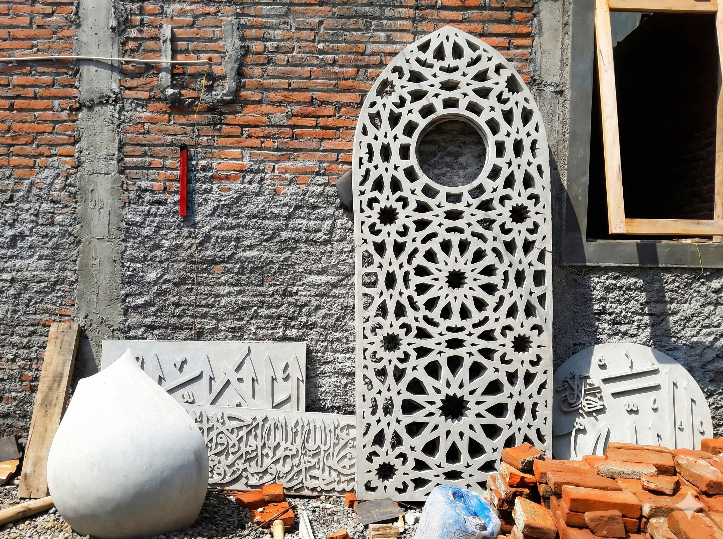 Kubah Masjid GRC Cilegon